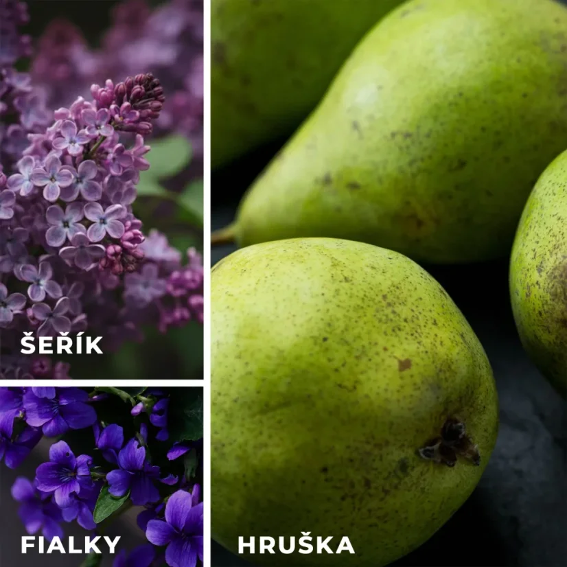 Vonné vosky: Šeřík a hruška