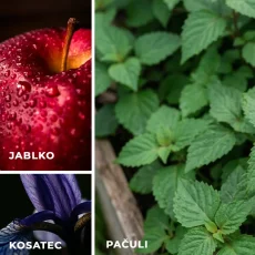 Vonné vosky: Jablko a pačuli